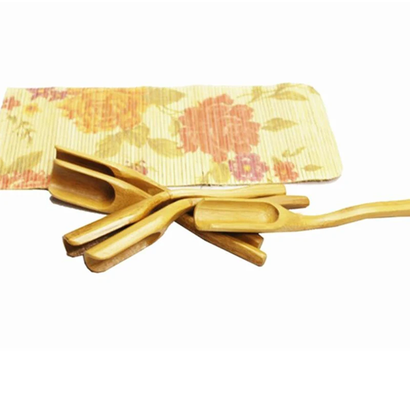 Ручная бамбуковая чайная ложка китайская кунг фу черный зеленый чай Лопата