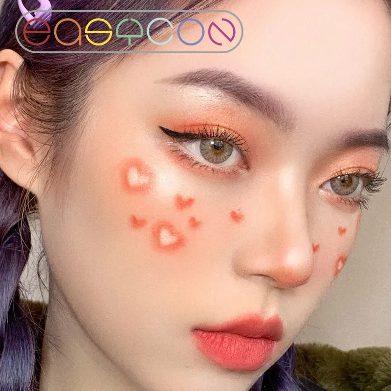 

EASYCON Eyes Cosmetic Fantasy ocean solid Colorful Contact Lenses exclusive Yearly Eye Makeup Oman 2pcs/pair Degree optional