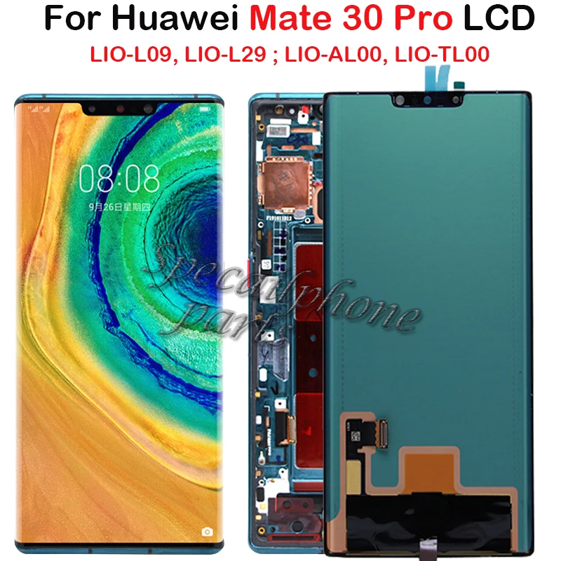 Super AMOLED для Huawei мат 30 Pro ЖК дисплей с сенсорной панелью аналагово цифровой