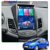 for ford fiesta 2008 2016 android 11 car radio tape recorder multimedia player gps navigation 10 4 tesla vertical hd screen