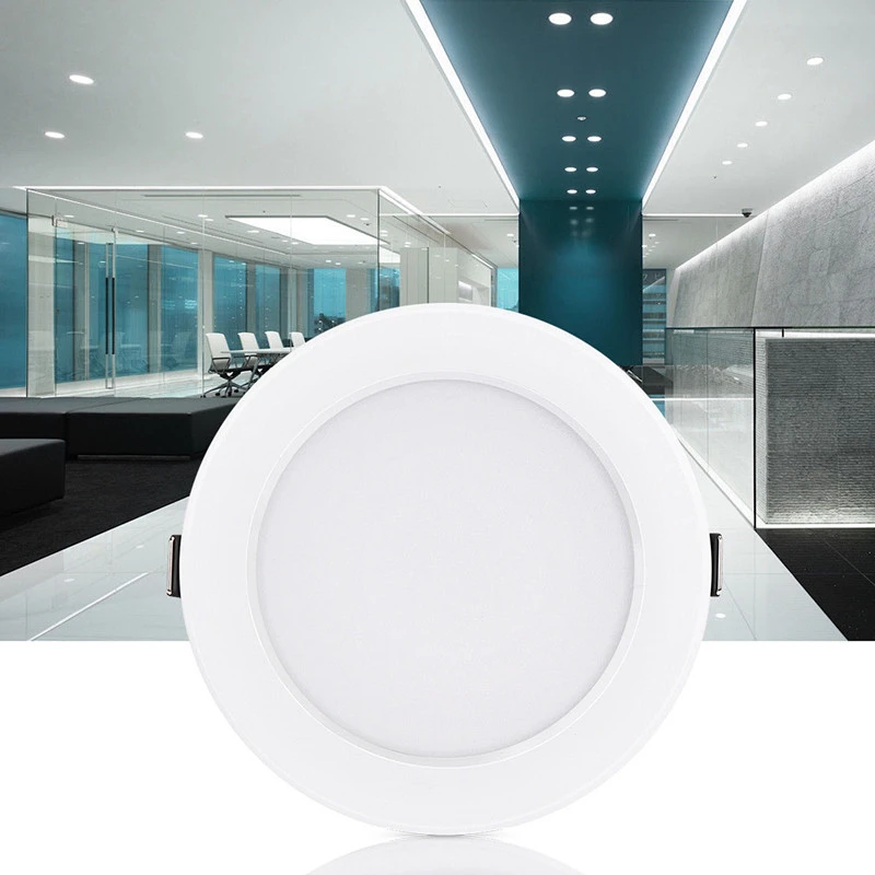 Ультра яркий круглый RGB LED-светильник 5W 10W 15W Алюминий Светодиодный Светильник