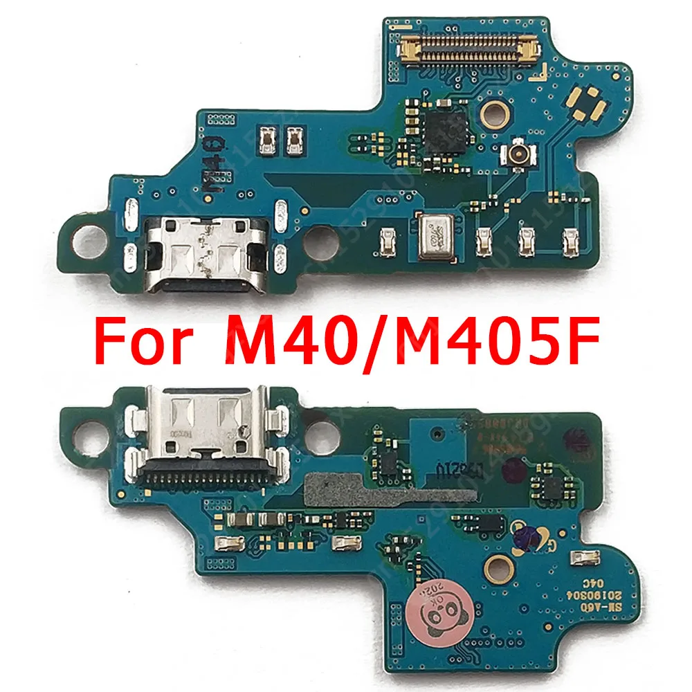 Оригинальный зарядный порт для Samsung Galaxy M10 M20 M30 M30s M31 M40 зарядная плата USB-разъем PCB