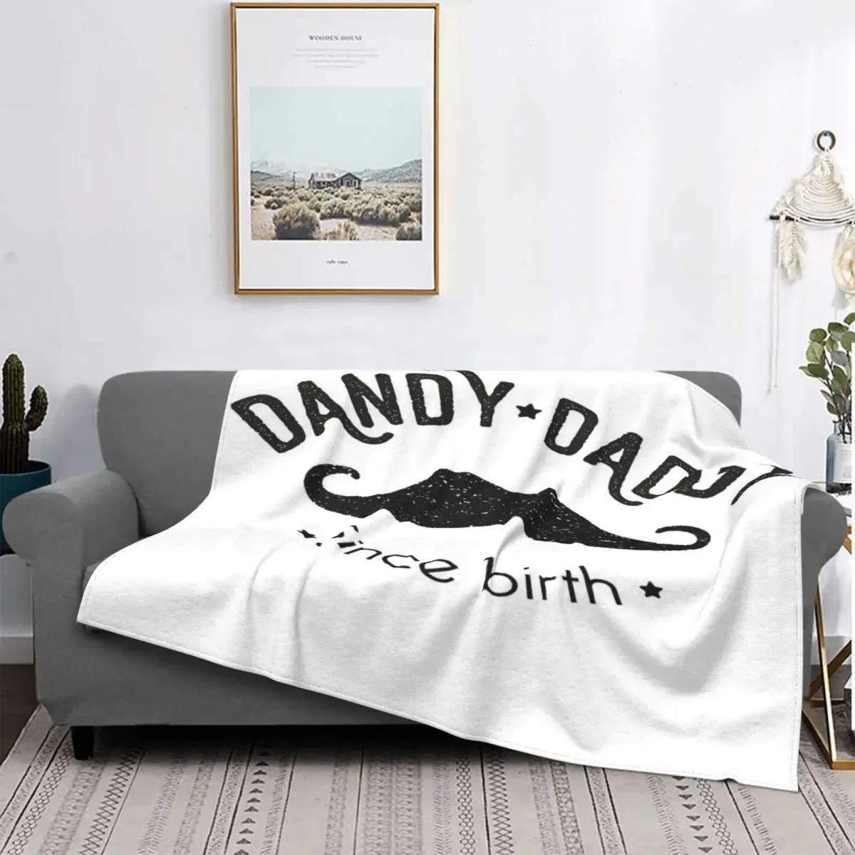 

Dandy Papa-Manta a quadros para cama, colcha con капуча, 90