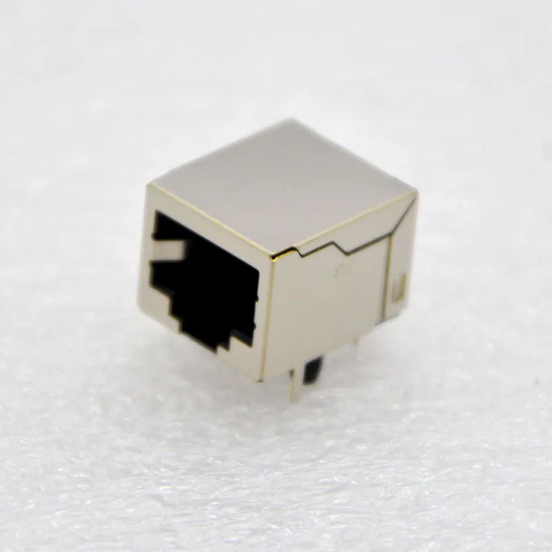 10 шт. сетевой разъем RJ48 10P10C с экранированный разъем 10 ядро медная ракушка гнездо для печатной платы специального назначения