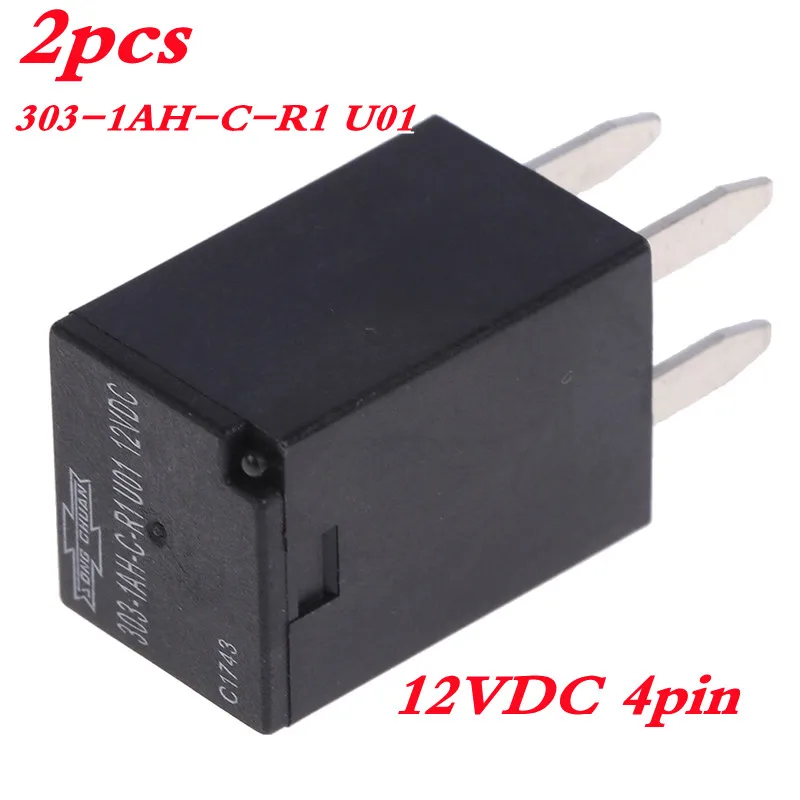 2 шт./лот автомобильный реле 303-1ah c-r1 U01 12VDC 4pin | Строительство и ремонт