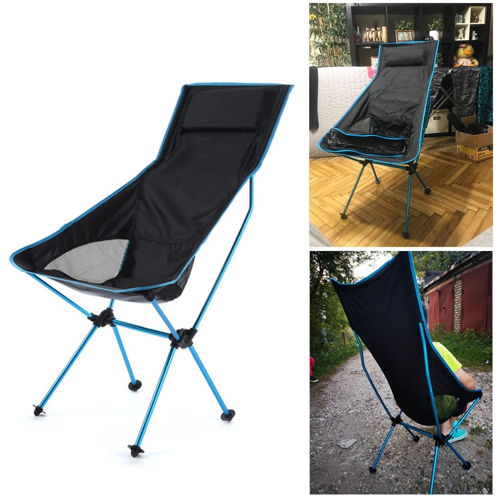 

Portable Ultralight Folding Chair Foldable Deck Chair Superhard High Load Aluminiu Camping Beach Chair Outdoor Tools