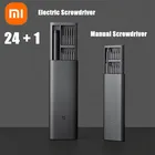 Электрическая отвертка Xiaomi Mijia 1 + 24 Kit, инструменты для ремонта оборудования, прецизионные биты магнитной отвертки, набор ручных отверток