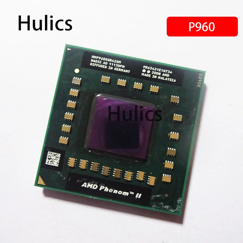 Оригинальный четырехъядерный мобильный процессор Hulics AMD Phenom II P960 1 8 ГГц