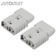 Autolet 2 шт. для Anderson стиль штепсельные Разъемы 175A 600 в 1/0 AWG AC/DC электроинструмент для AWG покрытием из твердой меди клеммы
