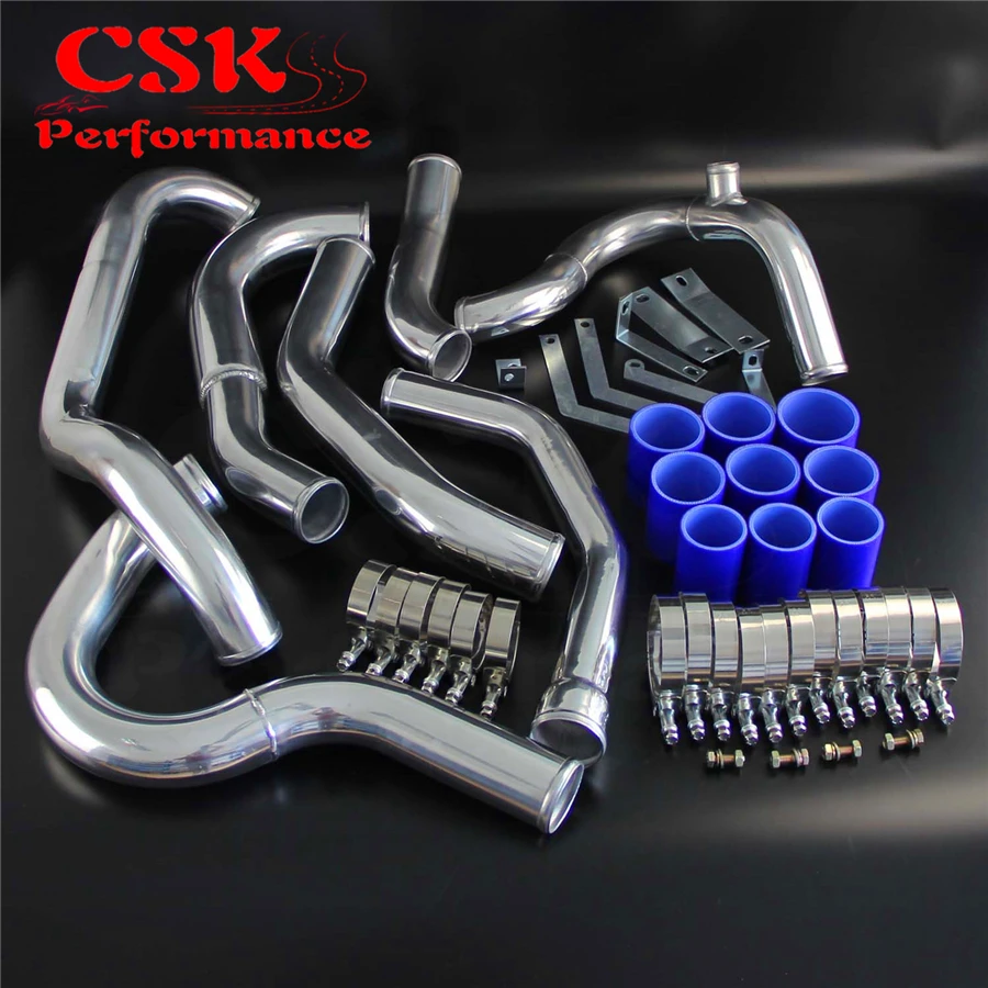 Обновленный интеркулер Трубопроводный шланг комплект подходит для Subaru WRX Impreza GDA