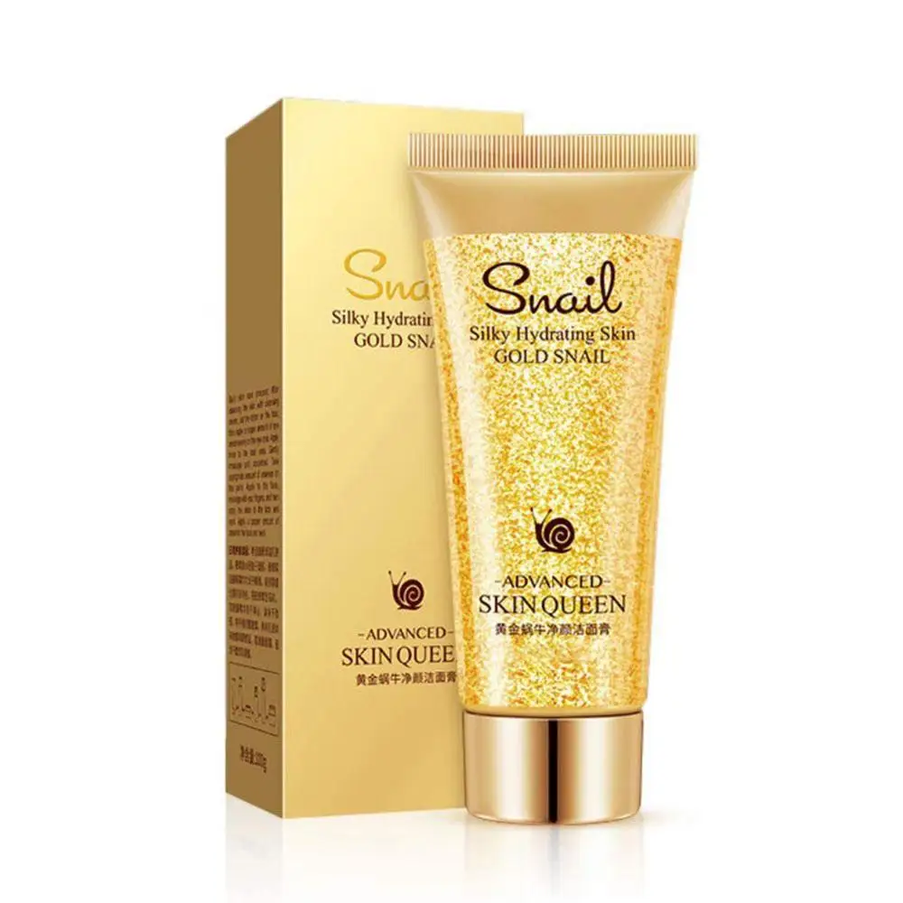 Очищающее средство с золотыми улитками увлажняющее масло для очистки пор мытья