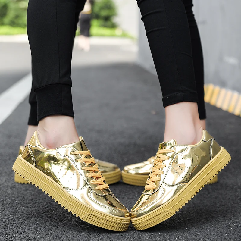 

2021 New Fashion Men's Vulcanized Shoes Male Sports Lace-up Casual Shoes for Outdoor Flats Chaussures Pour Hommes Plus Size 46
