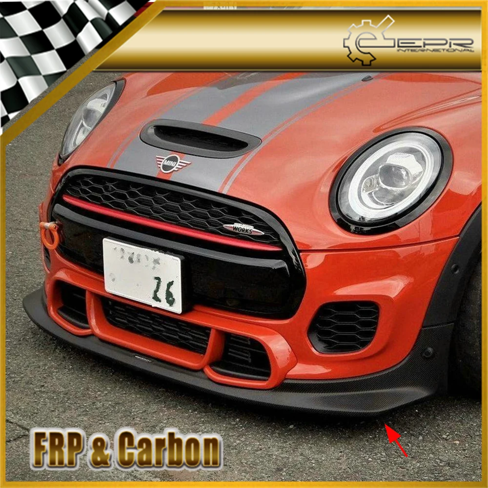 Передняя губа из углеродного волокна для F56 Mini Cooper S DAG Style (только передний бампер