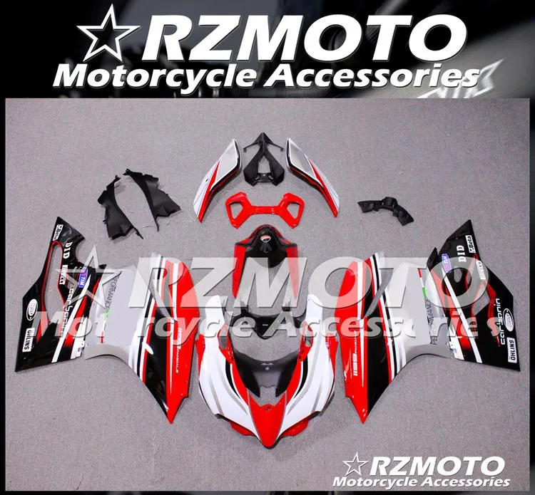 

Injection Mold New ABS Whole Fairings Kits For Ducati 899 1199 Panigale 2012 2013 2014 12 13 14 Bodywork set Red black