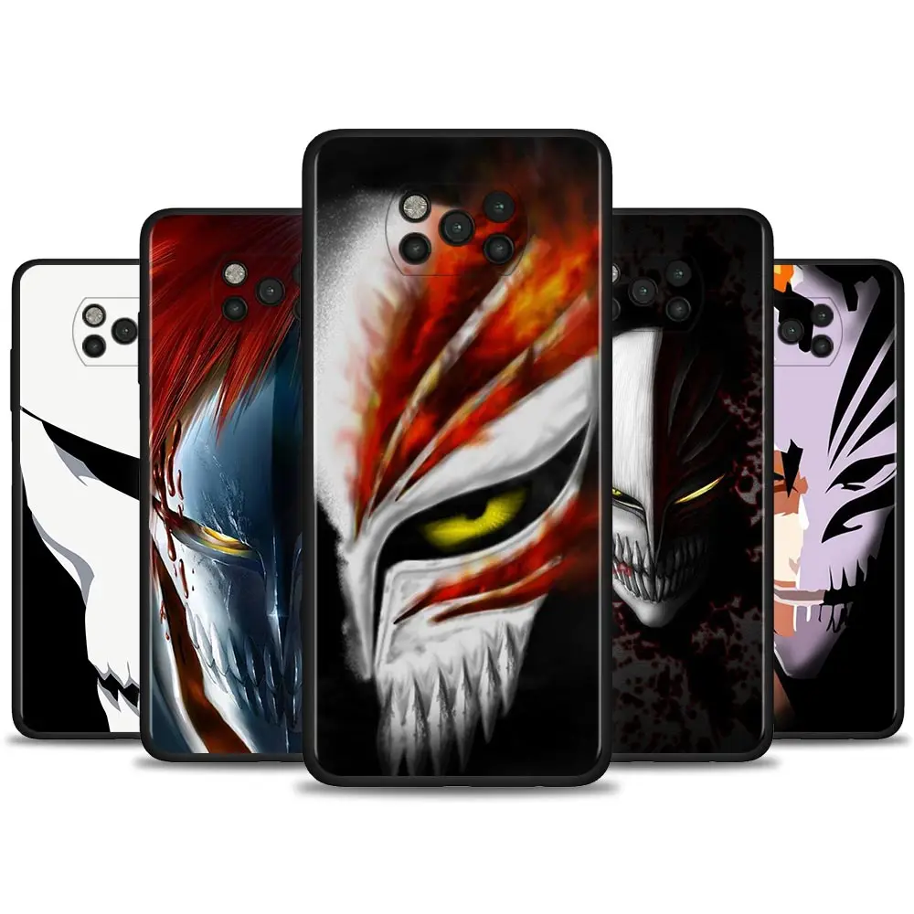 

Phone Case For Xiaomi Poco X3 NFC F3 GT M3 pro Pocophone F1 for Mi 10T 9T Note 10 10Lite 10T 11T Pro Civi Capa Bleach Mask