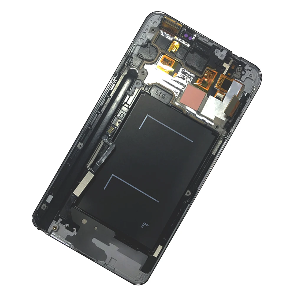 100% рабочий ЖК дисплей для Note 3 N9005 N9000 N900A протестированная Рабочая рамка сенсорный