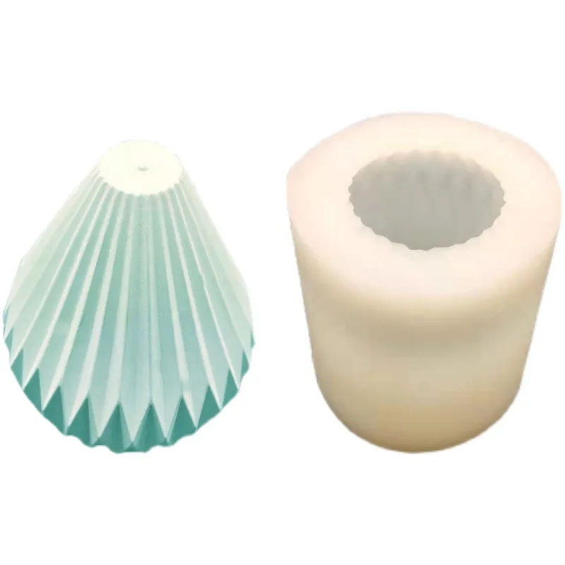 

3D Geometry Pear Shape Silicone Candle Mold Aromatherapy Plaster Mould Candle Making Molds DIY Home Decoration Resin Crafts