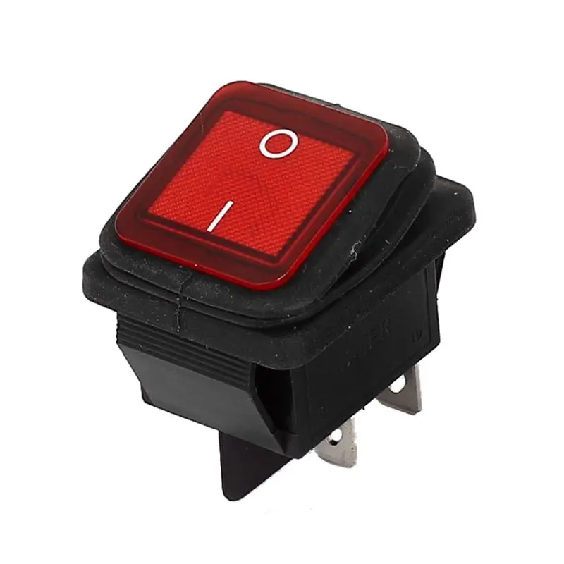 AC 250 V/125 V 16A/20A вкл/выкл защелкивающаяся в водостойком кулисный переключатель 2