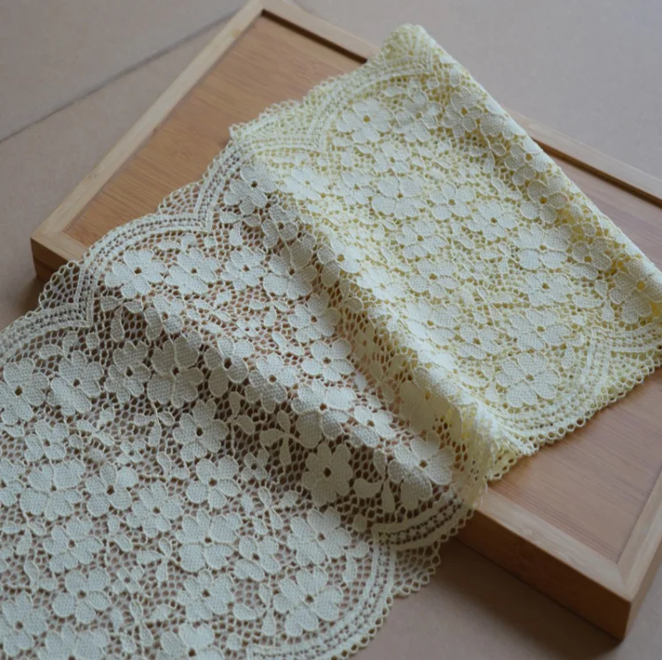 1 м/лот 22 см Ширина DIY Швейные аксессуары для одежды швейцарский свадебный