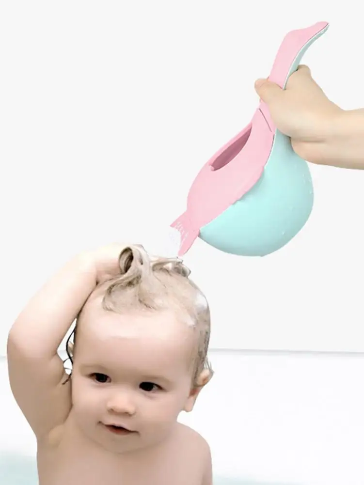 

Baby Shampoo Rinse Cup Handheld Shampoo Rinser BPA-Free Bath Rinser Hair Washing Cup For Toddlers Infants 25.5*15*9cm