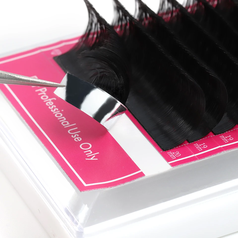 

20mm Individual Eyelashes Extension Natural Soft Volume Lashes Faux Mink Classic Lashes Handmade Korea Silk Mink Lash Supplies