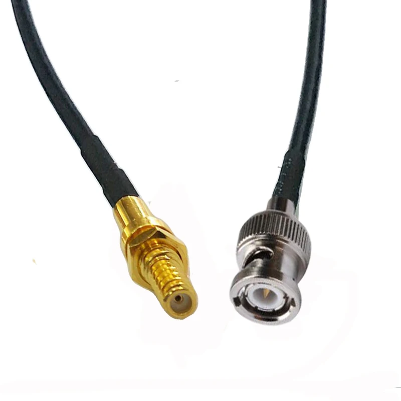 Микродот Совместимый женский разъем M5 на мужской BNC 10-32 UNF Вибрационный датчик ускорения тестирования кабеля RG174 1/2/3/5/10М на.