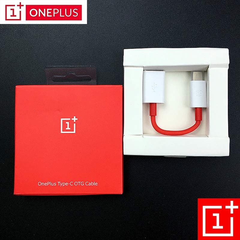 Оригинальный кабель OnePlus 7 OTG Type C адаптер преобразователь Поддержка флеш