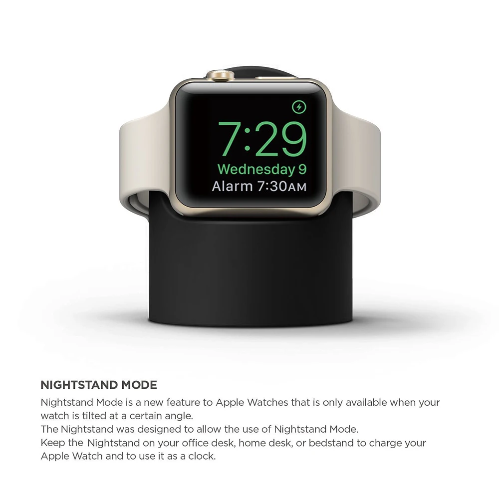 Зарядная станция для Apple Watch 44 мм 40 45 41 42 38 iWatch Аксессуары зарядки подставка watch 7 6 5 4