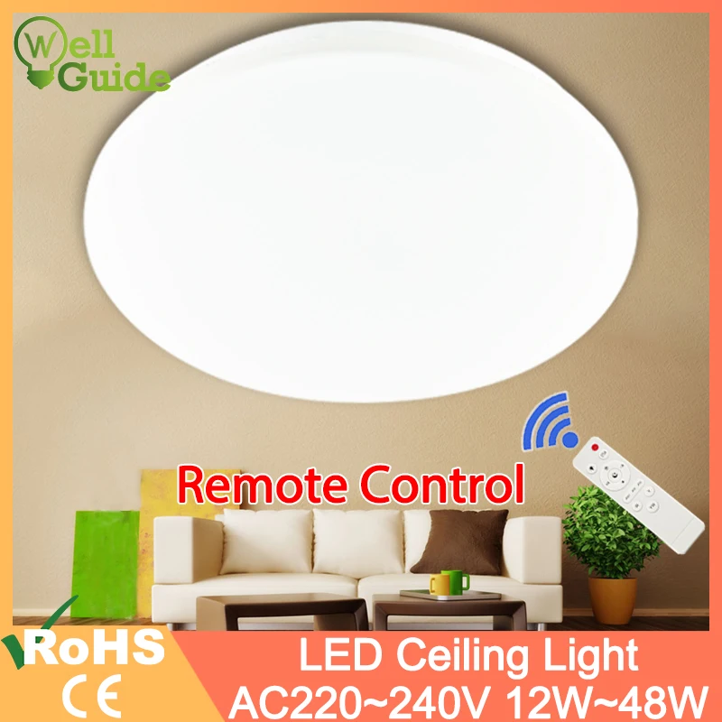 Ультратонкий Светодиодный потолочный светильник современная лампа с