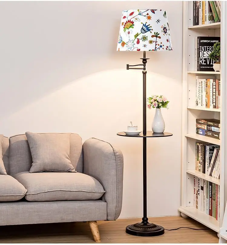 Para Piantana Lampen Voor Woonkamer Da Lampada Terra, стоящая стойка, лампа для салона, напольный светильник для гостиной