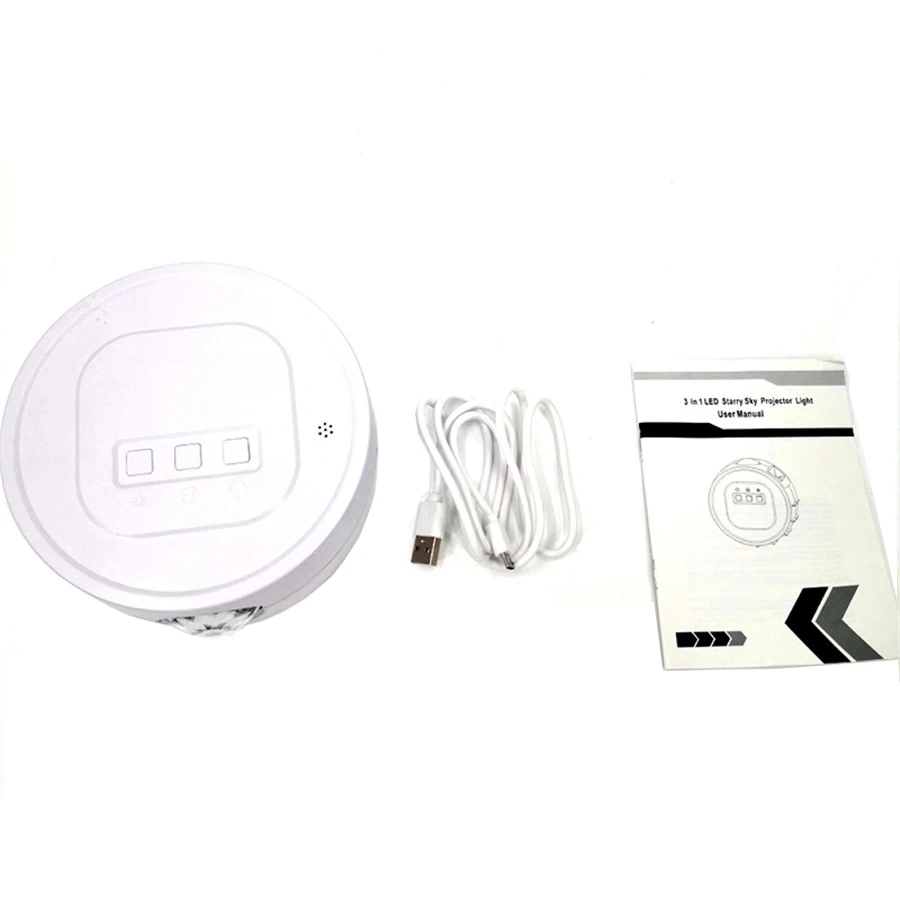 6 видов цветов проектор звездного неба Ночной светильник с USB Океанский машущий