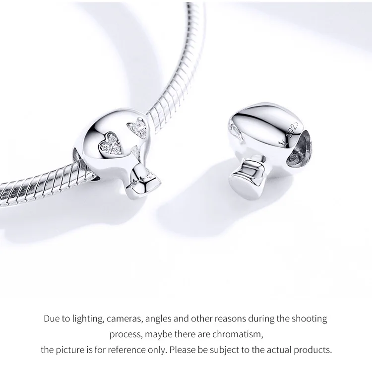 Fit Pandora браслет стерлингового серебра 925 волшебник на Хэллоуин бусины в виде скелета S925 Циркон Шляпа Череп Подвески для DIY ювелирных изделий