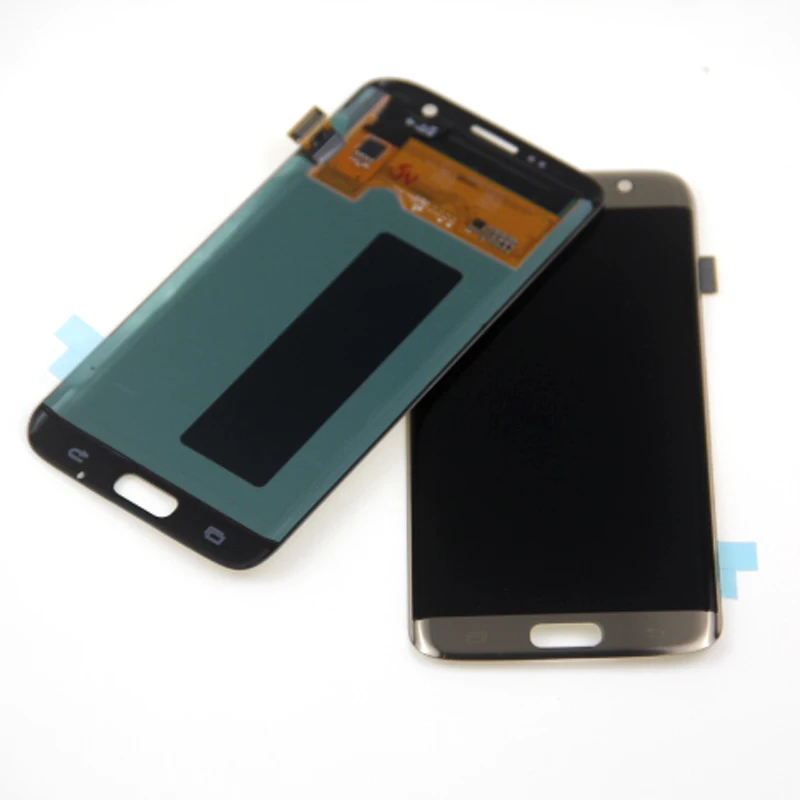 Протестированный рабочий AMOLED ЖК-дисплей сенсорный экран в сборе для samsung Galaxy S7 Edge G935F G935A G935FD G935P