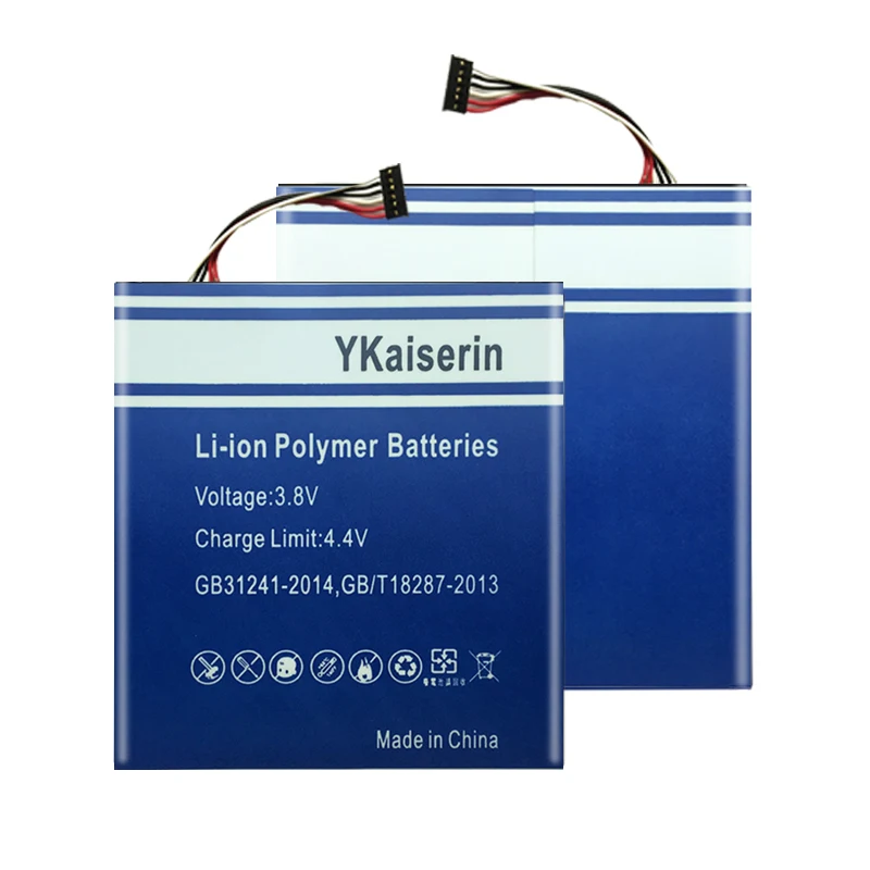 100% оригинальный высококачественный аккумулятор ykaisсеребрин TLP025GC 4000 мАч для