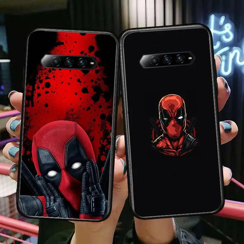 Чехол для телефона с аниме дэдпул xiaomi redmi Black Shark 4 Pro 2 3 3s | Мобильные телефоны и