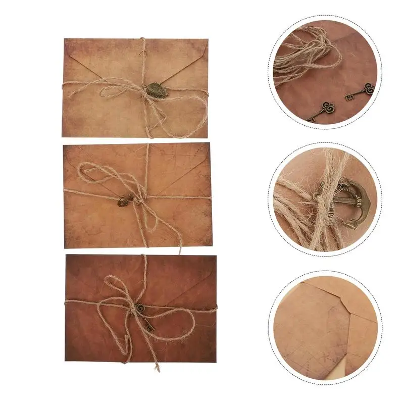 

3 Sets Chic Vintage Classic Handwriting Paper Stationery Paper Letter Letter Paper Set