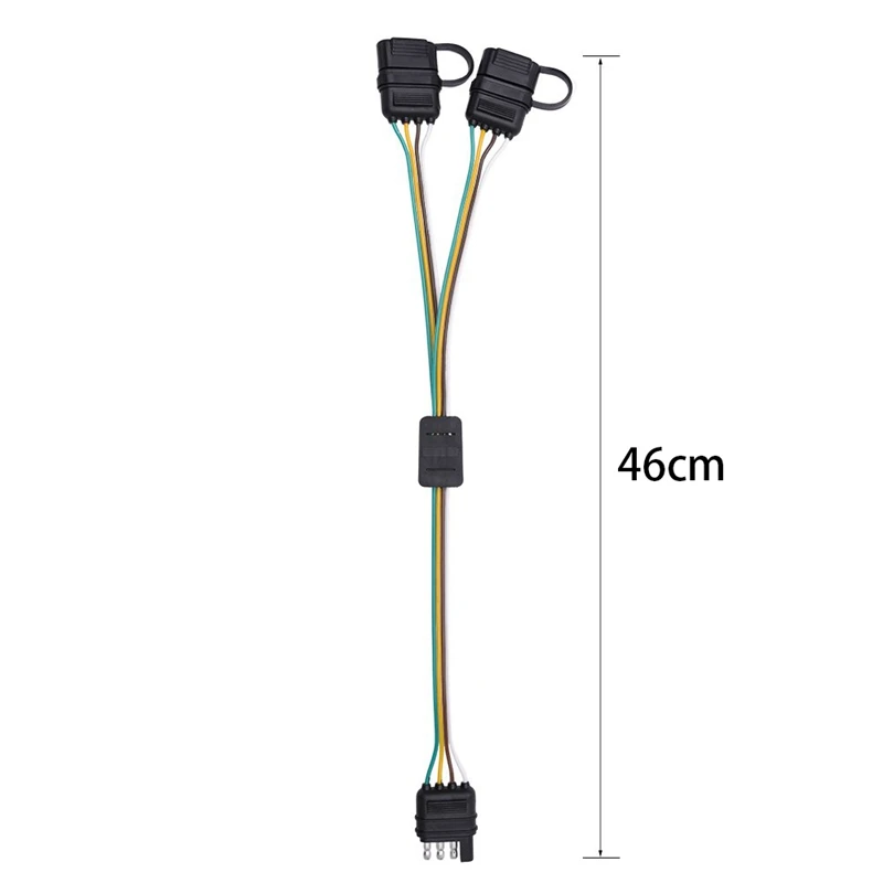 Универсальный 4 Способ Плоский y-разветвитель Plug and игровой адаптер удлинитель