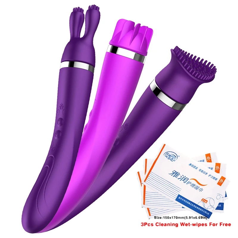 Интимные товары Вибраторы точка G двойной вибратор для женщин Волшебная палочка