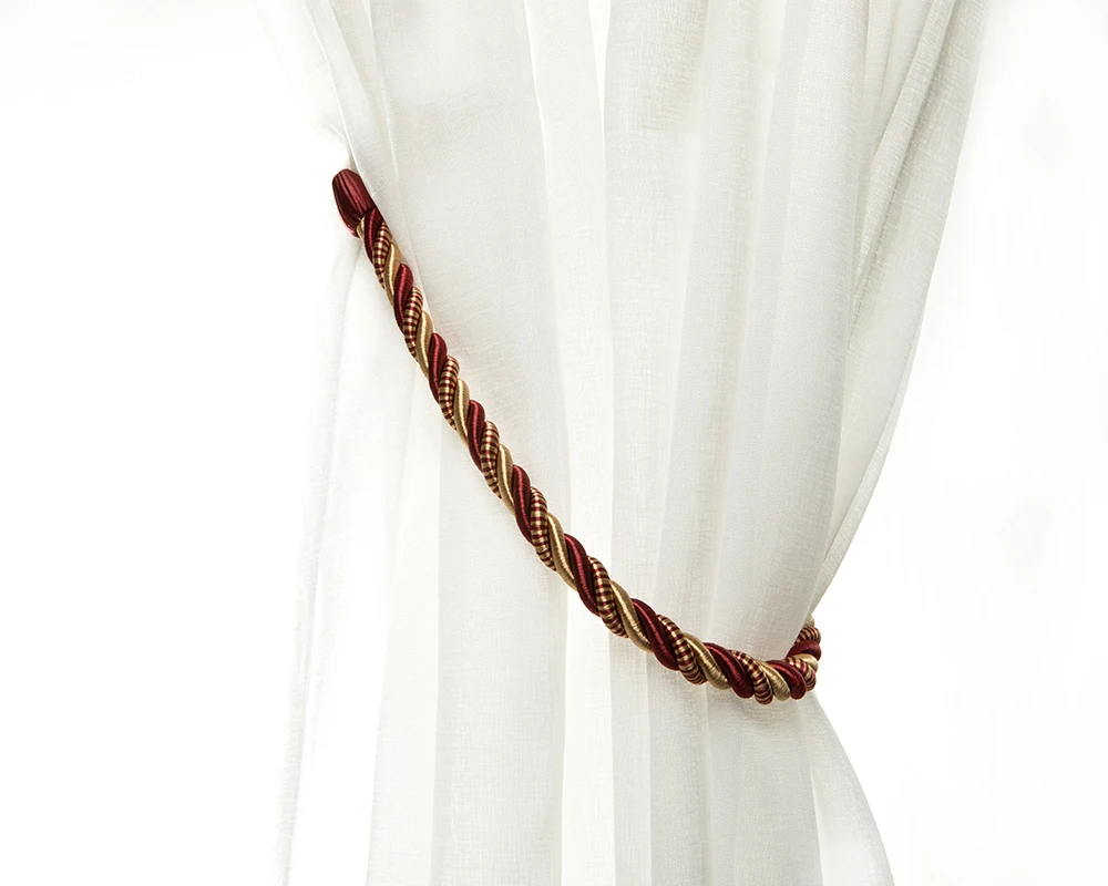 1PC Decorative Tieback Curtain Ropes Holdbacks Tiebacks for Use With Hook | Дом и сад