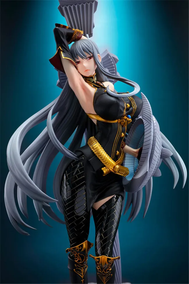 

30CM Valkyria Chronicles Selvaria Bles Battle sexy Action Figure PVC Collection Model toys brinquedos for christmas gift