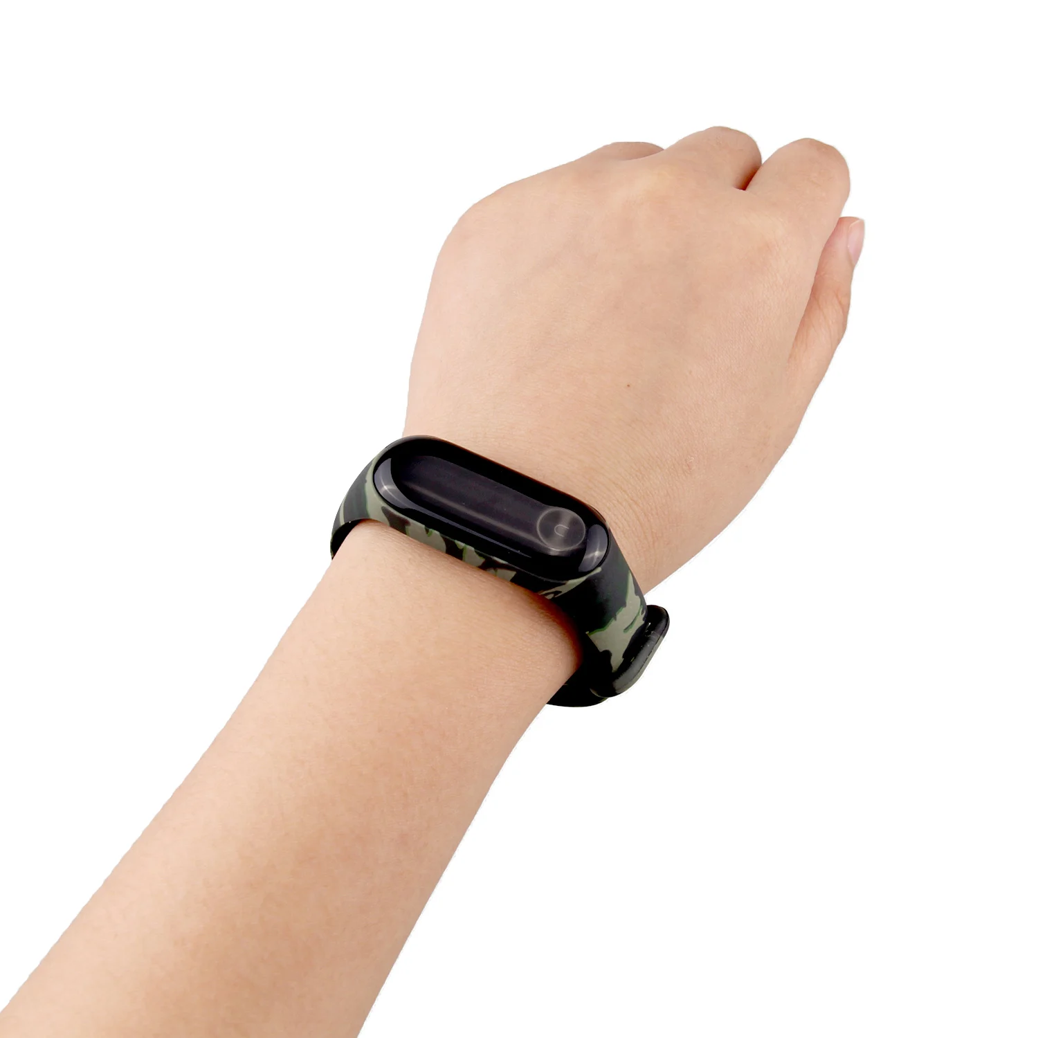 Gosear 8PCS Fashion Watermark Pattern Replacement Wristband Wrist Strap for Xiaomi Mi Band 3 4 Mi3 Mi4 Watchband Accessories | Электроника