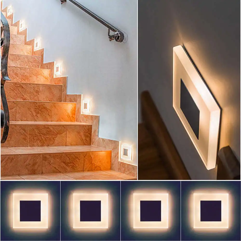 Современные светодиодные Настенные светильники Lampada утопленный светильник для