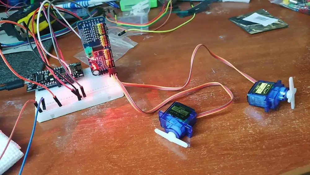 16-канальный 12-битный модуль PWM/Servo Driver-I2C интерфейса PCA9685 для arduino или Raspberry pi shield module