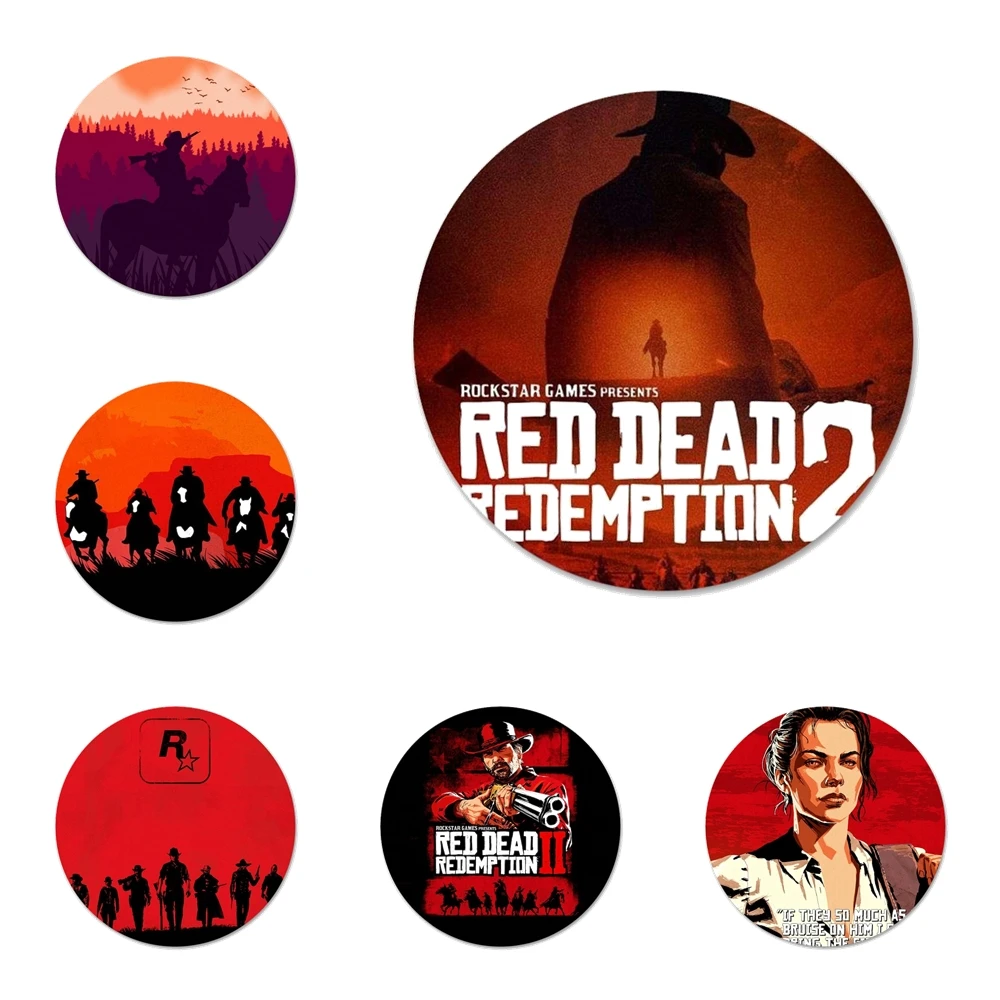 

Игровой Магнитный Открыватель для бутылок RDR2 для холодильника пива, колы Sue, открывалка для бутылок 58 мм