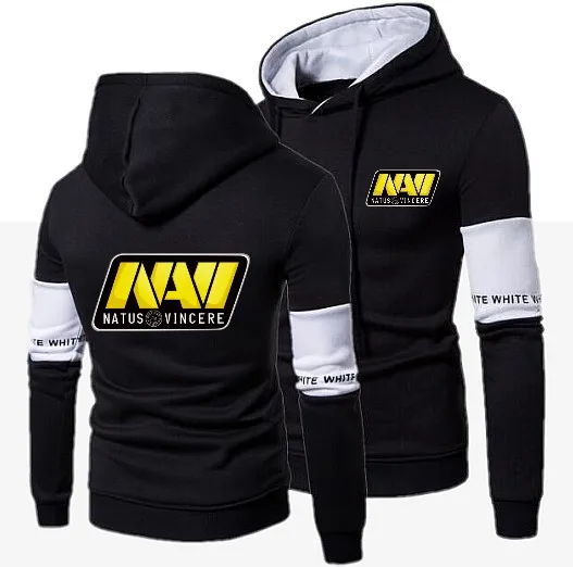 Повседневная Толстовка DOTA 2 Natus Vincere NAVI для мужчин модная новинка Лоскутная с