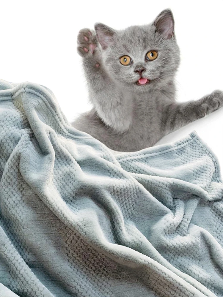 Одеяло для собак пушистое одеяло Флисовое сна подушка собаки коврик кошек