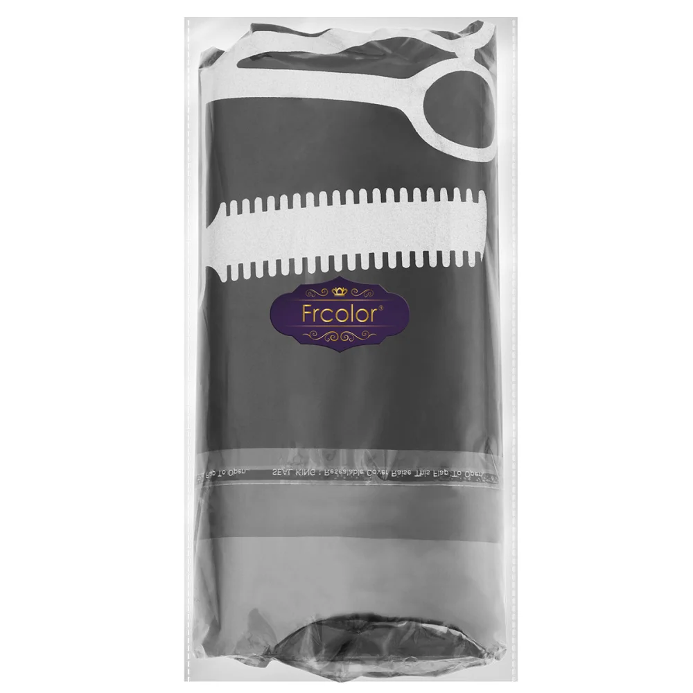 

Frcolor 10PCS Haircut Tools Comb Clip Scissors Hairdressing Households Barber Pouch Comb