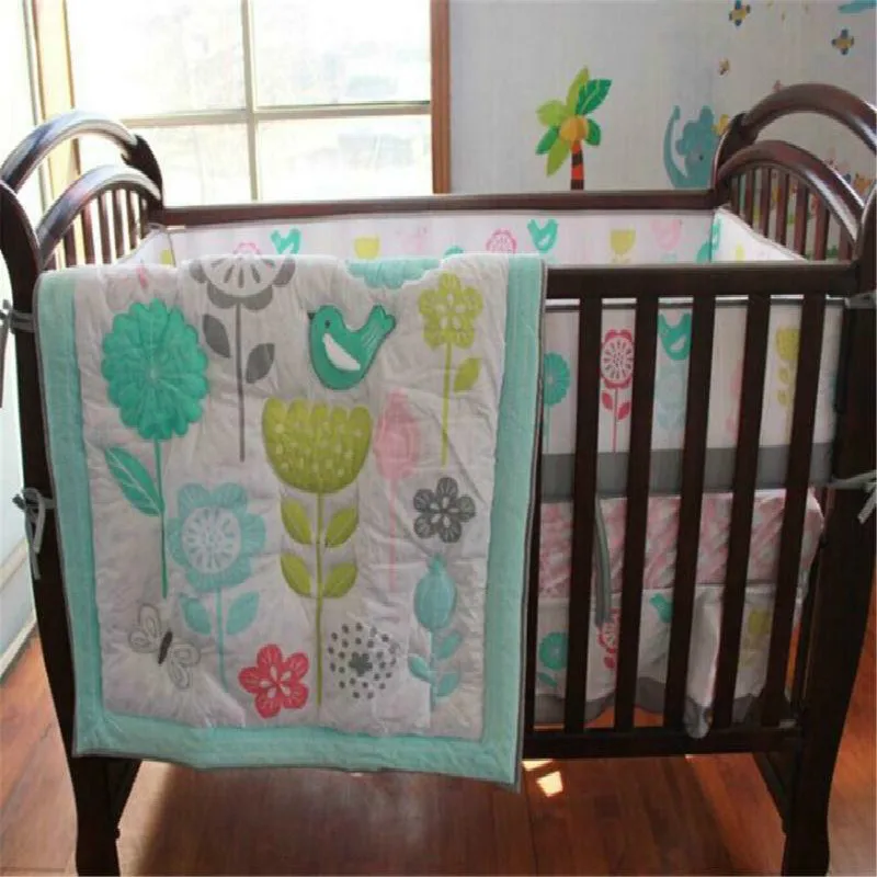 2020 Новое модное милое платье в полоску птицы мира 5 шт. Детские х/б детской