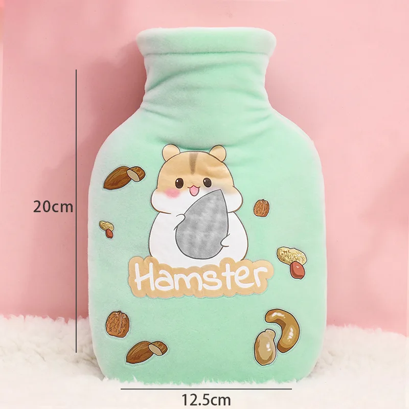 Мультяшные бутылки для горячей воды мини-бутылка зимняя обязательная