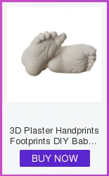 3D штукатурка отпечатки рук следы DIY отливка детской руки, ноги мини-набор Keepsake молдинг клон порошок уход за ребенком Развивающие игрушки